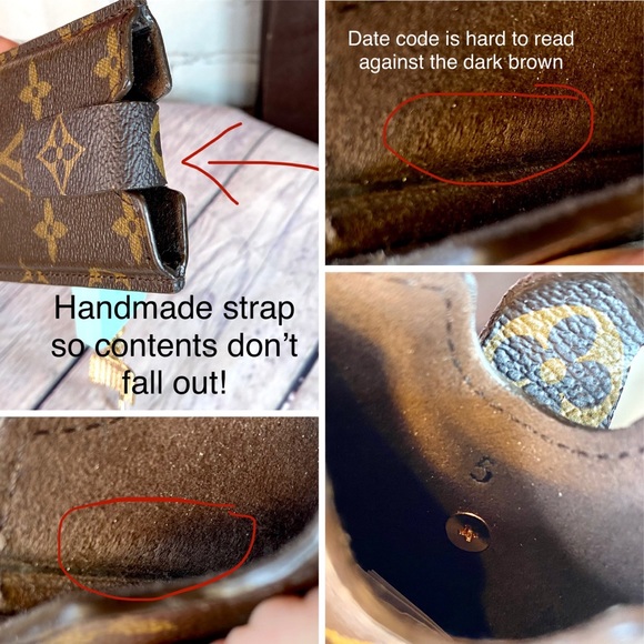 Louis Vuitton iPhone 5 case pouch or card case/small accessories pouch w/alarm! - Picture 12 of 13